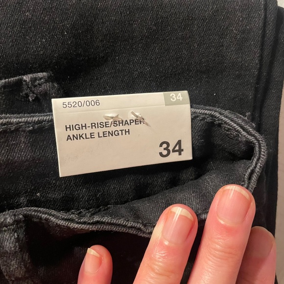 ZARA Super Elastic Hight Rise Shaper Ankle Length Jeans - Picture 7 of 9